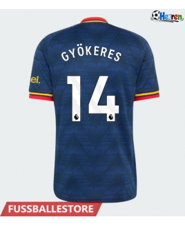 Günstige Arsenal Viktor Gyokeres #14 Auswärtstrikot 2026-27 Kurzarm